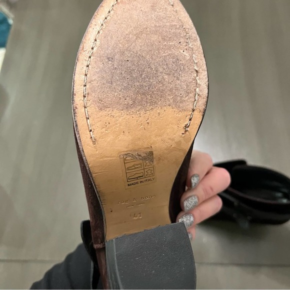 RAG & BONE Harrow Ankle Boots - Picture 8 of 8